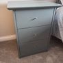 Double grey bed with mattress/bed/locker option Image 4