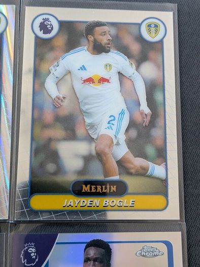 Leeds United Topps 2026 Topps Chrome Topps Merlin Topps Premier League