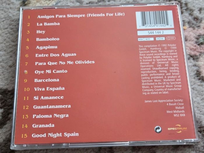 Selection of CDs
