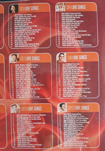 Love Songs 12 CD Set
