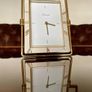 Vintage Timemaster England Quartz Gold Clock Image 9