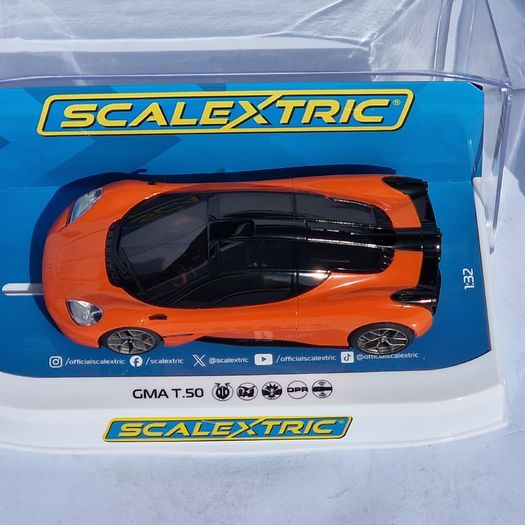 Scalextric C4630 GMA T.50 - Orange Slot Car