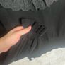 Other Stories Embroidered Bib Sweater Sz 8UK  S Black Ruffle Dark Academia Image 4