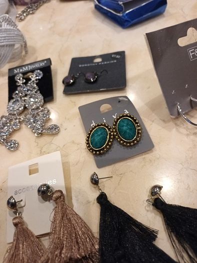 Selection  Of Earrings   - Different Styles & Colours - Costume -  Jewellery