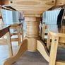 Solid Wooden Extendable Dining Table + 6 Chairs Image 3