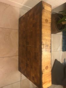 Massive Rustic Maple / Elm.  Butchers Block ( 900x600x150 ) - Perfect kitchen Island Centrepiece