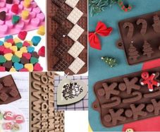 Multi Buy Silicone Moulds for ice cubes or chocolate