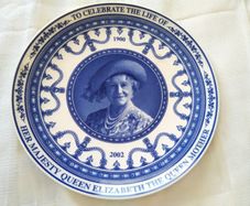 Wedgewood Queen Mother Commemorate Plate