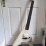 ESP LTD Arrow NT Arctic Metal - Snow White Satin Image 2