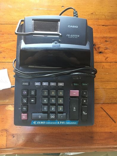 Vintage Casio Euro Conversion Tax Calculator For Sale In Howth Dublin From Farrellchloe