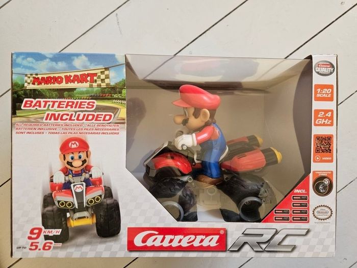 Carrera Mario Kart. Remote Control Quad bike  1:20 scale.