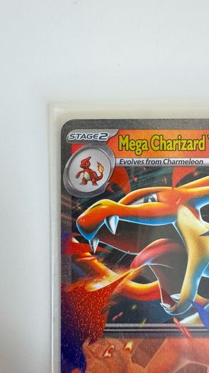 Pokemon TCG Mega Charizard Y Ex Card and Tin