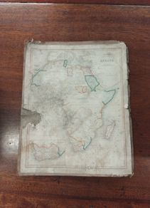 1800s Map of Africa