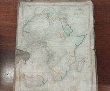 1800s Map of Africa