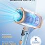Brand New Foldable Ionic Hair Dryer 2000W Professional Blow Dryer with 2 Speed 3 Heat Image 3