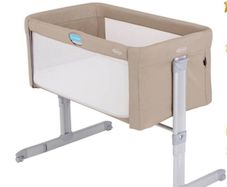 Bedside Crib with two cover sheets