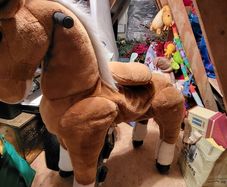 Toy ride on horse