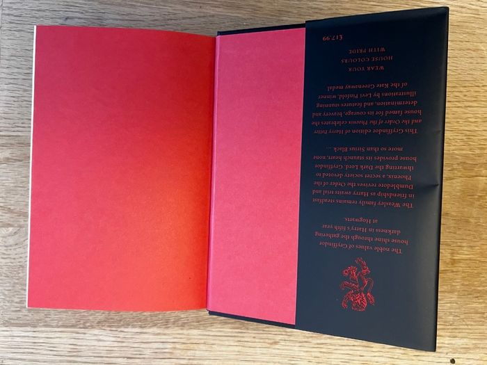 Harry Potter and The Order of the Phoenix Gryffindor Edition