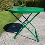 Vintage Metal Overton foldable garden table c1960 Image 2