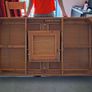 Calgary oak 1.8m extendable dining table and 3 chairs Image 9