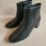 Unisa Spanish leather classic ankle boots black RRP 135 euro new & boxed size UK 3 EU 36 Image 2