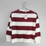 New Mango Kids Striped Sweatshirt Image 4