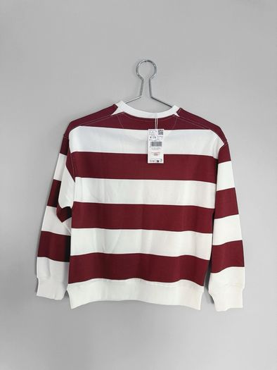 New Mango Kids Striped Sweatshirt