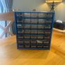 Vintage Raaco Industrial Bank of Drawers Image 3