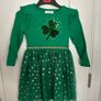 Green & gold dress with changing sequins, 5-6 years (116cm) Image 2