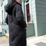 Longline Winter Coat Size Large Image 2