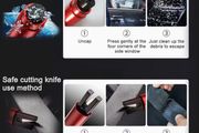 Car Safety Hammer - Window Breaker with Seatbelt Cutter,