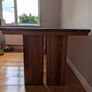 Large Contemporary Hardwood Dining Table Image 4