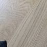 oak & black metal legs coffee table Image 4
