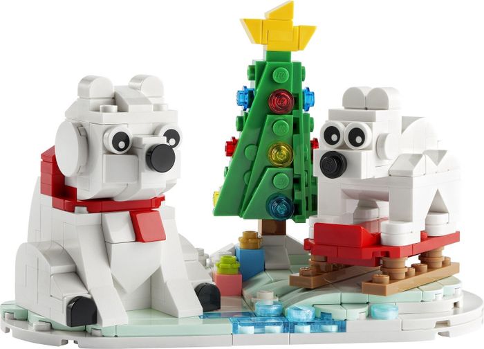 Lego Set No. 40571 - Wintertime Polar Bears