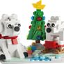 Lego Set No. 40571 - Wintertime Polar Bears Image 2