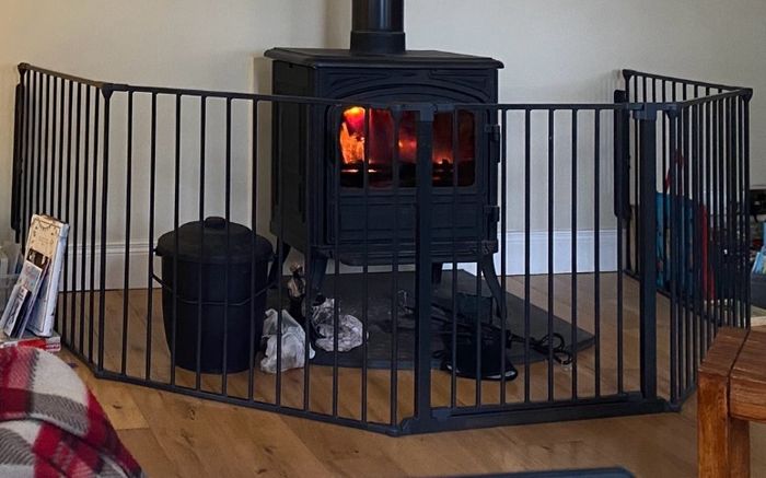 Large fire guard or room divider