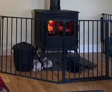 Large fire guard or room divider