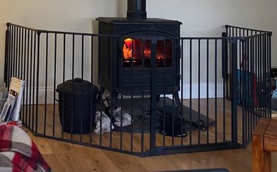 Large fire guard or room divider