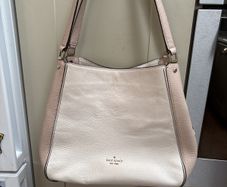 Kate Spade Tote Style- Lena Colorblock - Ivory and Beige Hand / Shoulder Bag