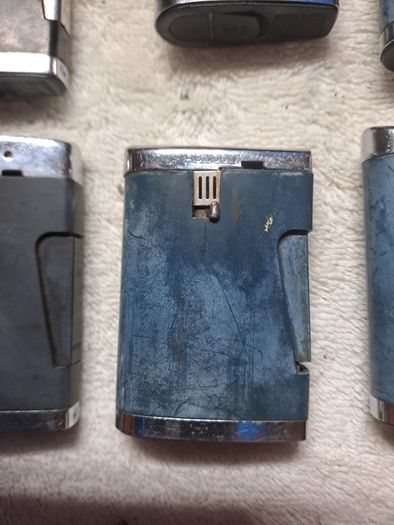 Ronson Old School gas lighters.