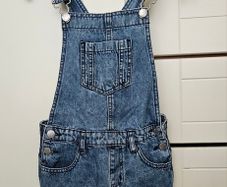 Girls denim overalls
