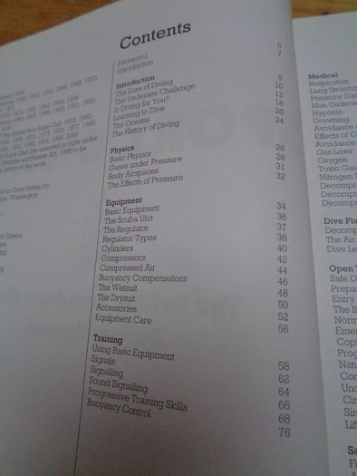 Sport Diving Manual Book for Sale