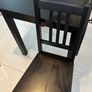 Kitchen table & 3 chairs (extends) Image 5