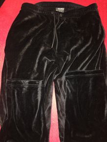 Pull bear men bottoms black size L