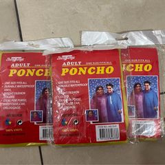 Rain Poncho one size