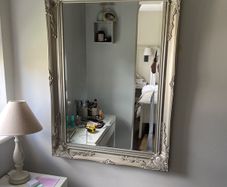 Large Silver Mirror