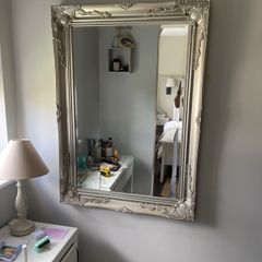 Large Silver Mirror