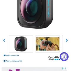 Gopro wide lens