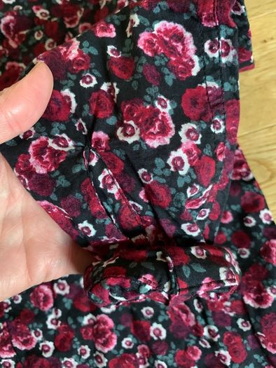 Flowery shirt with adjustable sleeves from H&M for 10 year old