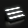 Bar Accessories for Home Pub: Three Tier LED RGB Bottle Display Stand for Displaying Spirits, Liquor, Beer, Wine, Cider and More Image 4